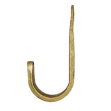 Coat Hook, Brass Finish