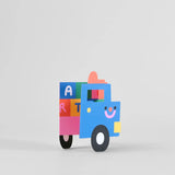 'Birthday Truck' Fold Out Kid's Birthday Card