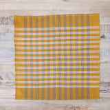 Grid Napkin Set, Ochre