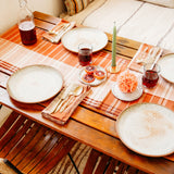 Flip Table Runner, Strawberry