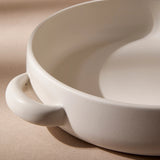 Stoneware Serving Plate with Handles