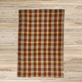 Bonnie Plaid Tablecloth, Acorn