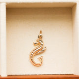 Vintage 9ct Seahorse Charm