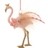 Royal Flamingo Ornament