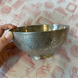 Vintage Ornate Silver Bowl