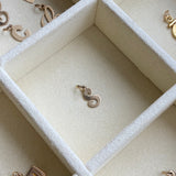 Vintage 9ct Letter Charm, Block Style "S"