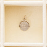 Vintage Sterling Silver Spinner Charm