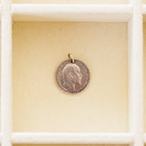 Vintage Sterling Silver Coin Charm