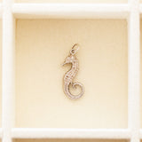 Vintage Sterling Silver Seahorse Charm