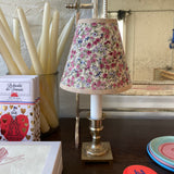 Vintage Liberty Print Candlestick Lamp