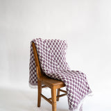 Purple Checkered Sujani Quilt