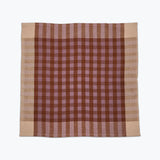 Grid Napkin Set, Plum