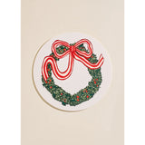 Holiday Wreath Coasters, Set of Four