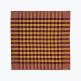 Grid Napkin Set, Cranberry