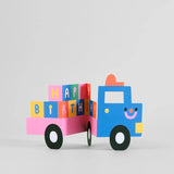 'Birthday Truck' Fold Out Kid's Birthday Card