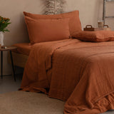 Oona Bedspread, Caramel