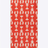 Lobster Bath and Beach Towel, Organic Cotton