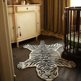 Snowy Tiger Rug, Large