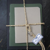 Set of 3 Books with Rope Twine